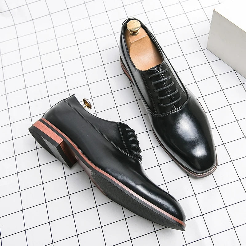 Power Derby™ Classic Leather Oxfords